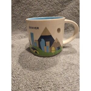 Starbucks Coffee Mug Cup You Are Here Collection Colorado Denver 2015 Tea Cocoa